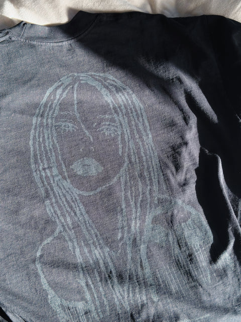 sold out - itabamoe pattern flower #003 TEE